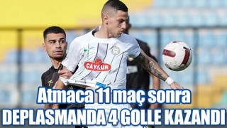 Çaykur Rizespor 11 maç sonra deplasmanda kazandı