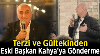 Hakan Gültekin ve Mustafa Terzi’den Kahya’ya Gönderme