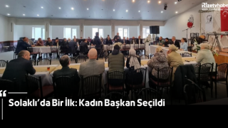 SOLAKLI’DA BİR İLK: KADIN BAŞKAN SEÇİLDİ