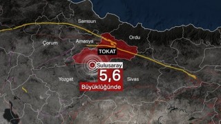 Tokat'ta 5,6 büyüklüğünde deprem Rize'de hissedildi