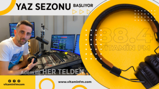 Adem İle Her Telden Bu Yaz Da Vitamin Fm’de.