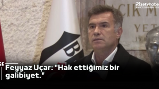 Feyyaz Uçar: "Hak ettiğimiz bir galibiyet."