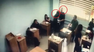 Bıçak ve sopayla girdiği kurs binasında öğrenciyi bıçakladı