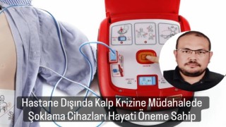 Buçan, kalp krizi sonrası hayat kurtarmada Otomatik Eksternal Defibrilatör (AED) yani şoklama cihazlarının yaygınlaştırılmasının önemine dikkat çekti.